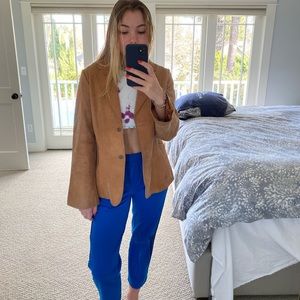 Vintage brown leather jacket